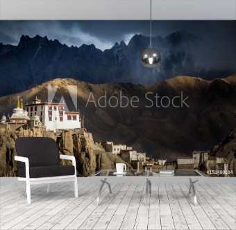 Picture of The Buddhist monastery of Lamayuru in the Indian Himalaya Lamayuru Ladakh India